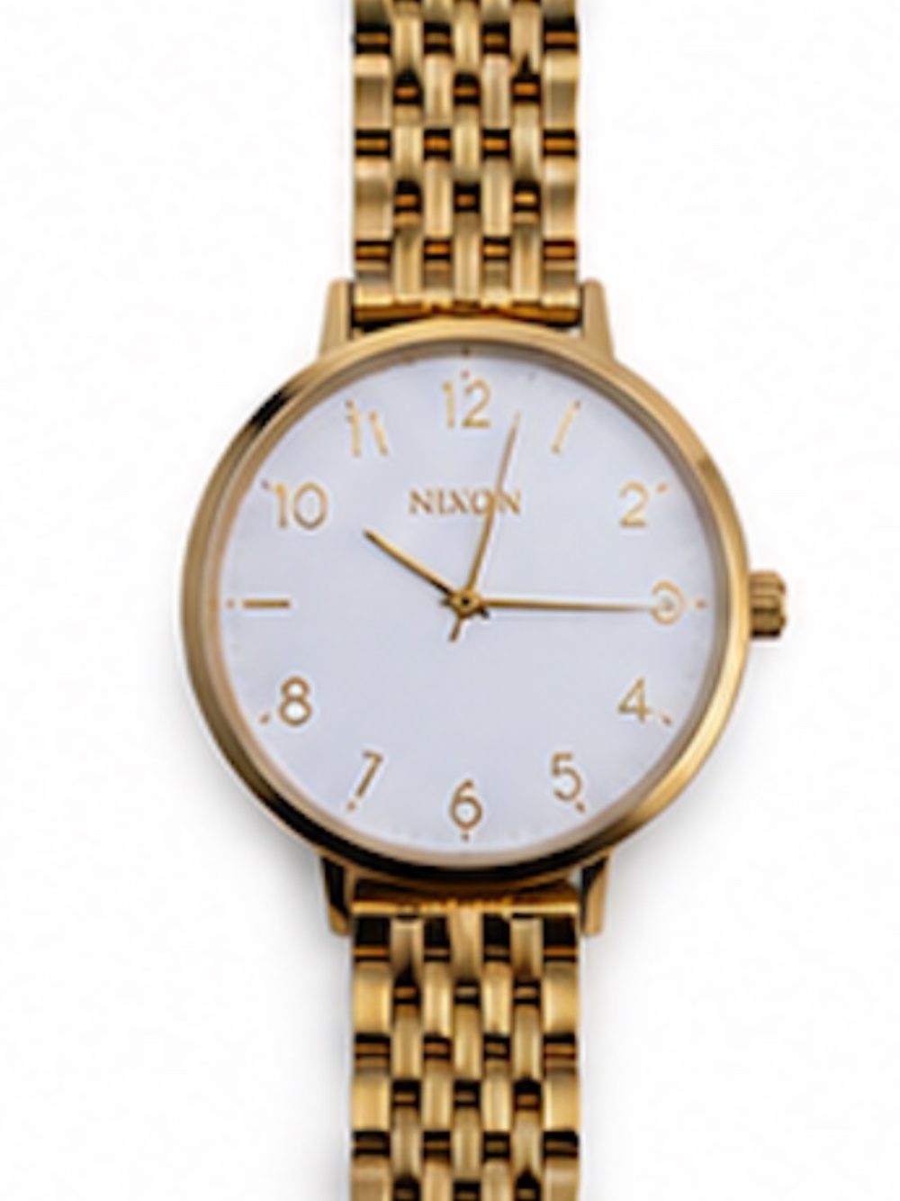 Nixon Arrow All Gold & White Watch - Picture 2 of 2